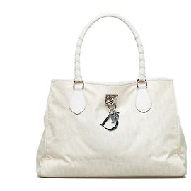 Dior Brown Diorissimo Bella borsa con ciondolo Marrone Beige