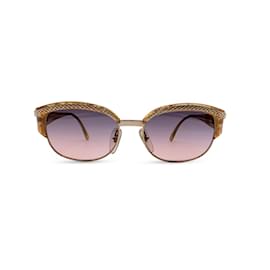Christian Dior-Óculos de sol femininos antigos 2589 44 Óptil 55/18 130MILÍMETROS-Laranja