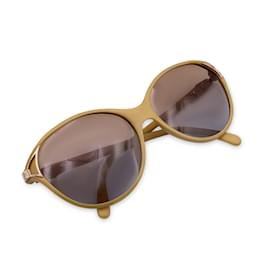 Christian Dior-lunettes de soleil femmes vintage 2306 70 Optyle 57/15 130MM-Beige