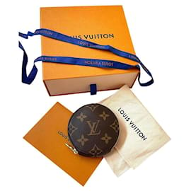 Louis Vuitton-Porte-monnaie rond-Marron
