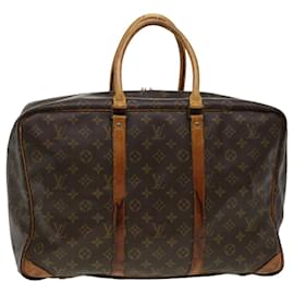 Louis Vuitton-LOUIS VUITTON Monogramm Sac Trois Posh 50 Boston Bag M.41376 LV Auth 42651-Monogramm