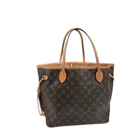 Louis Vuitton-Toile enduite monogramme Louis Vuitton Neverfull MM-Marron