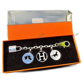 Charm da borsa Hermès Breloque Argento Silver hardware
