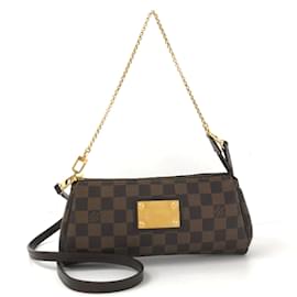 Louis Vuitton-Damier Ebene Eva N55213-Brown