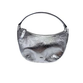 BA&SH Bolsos T.  cuero Plata