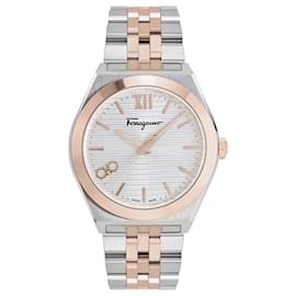 Salvatore Ferragamo-Salvatore Ferragamo Vega New Bracelet Watch-Metallic