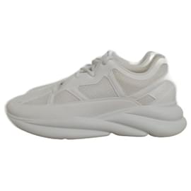 Baskets Msgm Blanches Synthétique Taille 40 Blanc
