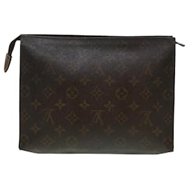 Louis Vuitton-Louis Vuitton Monogram Poche Toilette 26 Pouch M47542 LV Auth 42564-Monogram