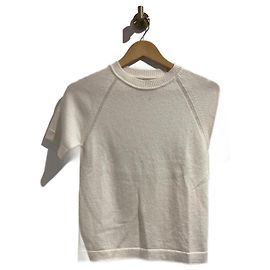 BARRIE Strickwaren T.Internationaler XS-Kaschmir Weiß