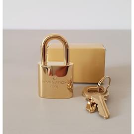 Louis Vuitton-LOUIS VUITTON Small bags, wallets & casesSSynthetic-Golden