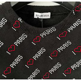 Balenciaga-BALENCIAGA KnitwearInternationalXSSynthetic-Black