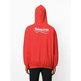Balenciaga-BALENCIAGA Knitwear & sweatshirtsInternationalXSCotton-Red