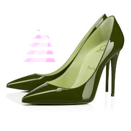 Christian Louboutin-CHRISTIAN LOUBOUTIN  Heels EU 37.5 Patent leather-Red