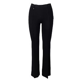 Valentino High-waisted Stretch Pants Black