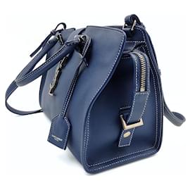 Saint Laurent-Saint Laurent Downtown bag in light blue leather-Light blue