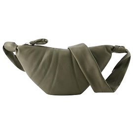 Borsa a tracolla Croissant piccola - Lemaire - Pelle - Dark Moss Verde Cachi