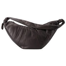 Bolsa Croissant Grande Croissant - Lemaire - Couro - Chocolate Marrom