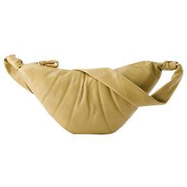 Borsa a tracolla Croissant media - Lemaire - Pelle - Kaki Verde Cachi