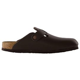 Boston Mules - Birkenstock - Couro - Marrom Escuro Marrom