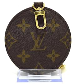 Louis Vuitton-Louis Vuitton Porte Monnaie Rond-Brown