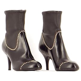 Sergio Rossi-Bottines / Low Boots-Noir