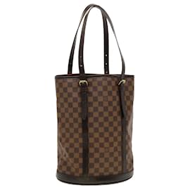 Louis Vuitton-LOUIS VUITTON Damier Ebene Bucket GM Shoulder Bag N42236 LV Auth 42272-Other