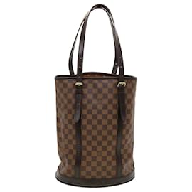 Louis Vuitton-LOUIS VUITTON Damier Ebene Bucket GM Shoulder Bag N42236 LV Auth 42272-Other