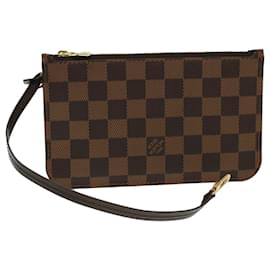 Louis Vuitton-Bolsa LOUIS VUITTON Damier Ebene Neverfull PM LV Auth ki2968-Outro