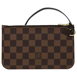 Louis Vuitton-Bolsa LOUIS VUITTON Damier Ebene Neverfull PM LV Auth ki2968-Outro