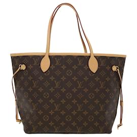 Louis Vuitton-LOUIS VUITTON Monogram Neverfull MM Tote Bag Red M41177 LV Auth S439a-Red,Other