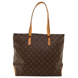 Louis Vuitton-LOUIS VUITTON Monogram Cabas Mezzo Tote Bag M51151 LV Auth 42077-Other