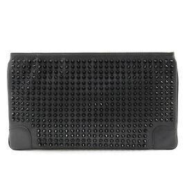 Christian Louboutin Clutch Schwarz