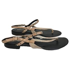Balenciaga-BALENCIAGA  Sandals T.EU 38 Leather-Beige