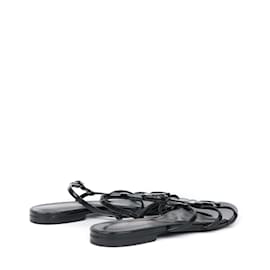 Saint Laurent-SAINT LAURENT  Sandals T.EU 38 Leather-Black