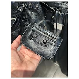 Balenciaga-BALENCIAGA  Handbags T.  Leather-Black