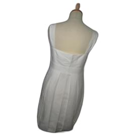 Massimo Dutti Vestidos Blanco