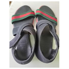Gucci-Kids Sandals-Black