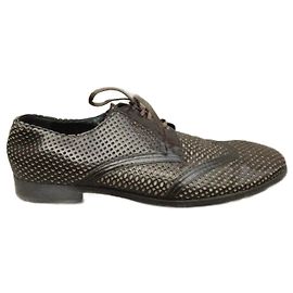 Dolce & Gabbana derby traforate Dolce & Gabbaa p 44,5 Marrone scuro