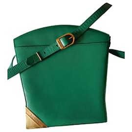 Lanvin-LANVIN  Handbags T.  Leather-Green