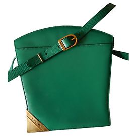 LANVIN Bolsas T.  couro de vaca Verde