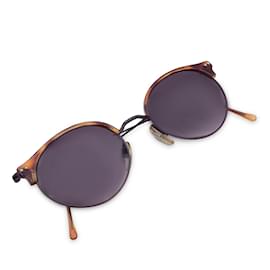 Giorgio Armani-Óculos de sol marrom vintage mod. 377 Col. 015 47/20 140MILÍMETROS-Marrom