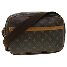 Louis Vuitton-LOUIS VUITTON Monogram Reporter PM Shoulder Bag M45254 LV Auth 42632-Monogram