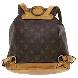 Louis Vuitton-LOUIS VUITTON Monogram Montsouris MM Backpack M51136 LV Auth 42270-Monogram