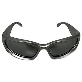 Balenciaga Swift Oval sunglasses Silvery