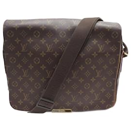 Louis Vuitton-LOUIS VUITTON BESACE ABBESSES BAG IN MONOGRAM CANVAS M45257 Bandoulière-Brown