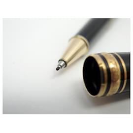 Montblanc-MONTBLANC MEISTERSTUCK Tintenroller CLASSIC GOLD MB12890 Stift-Schwarz