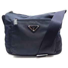 BORSA A MANO PRADA BORSA IN RE-NYLON BORSA A SPALLA BLU BORSA MESSENGER Blu navy