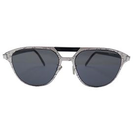 ÓCULOS DE SOL BERLUTI STARBUST BL40008ÓCULOS DE SOL DE AÇO E RESINA PRETO U Preto