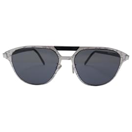 Berluti-SUNGLASSES BERLUTI STARBUST BL40008U STEEL & RESIN BLACK SUNGLASSES-Black