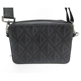 Christian Dior-NEW DIOR HANDBAG WITH CD DIAMOND CANVAS POUCH 2ESBC119DCO BANDOULIERE BAG-Other